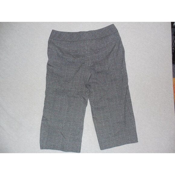 Apt. 9 Ava Stretch Pants Sz 14 Women Capri Plaid Straight Leg - Picture 6 of 7